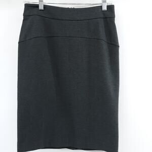 MICHAEL Michael Kors Pencil Skirt Womens 4‎ Grey Professional Office Career Work
